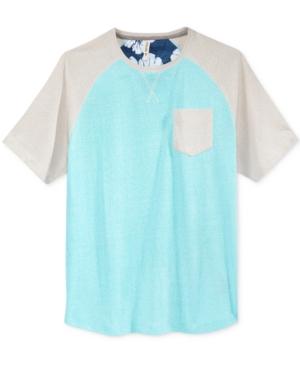 Univibe Men's Ramirez Raglan Colorblocked T-shirt