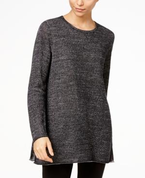 Eileen Fisher Organic Linen Blend Tunic Sweater