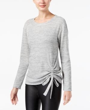 I.n.c. Ruched Tie-detailed Sweater, Created For Macy's