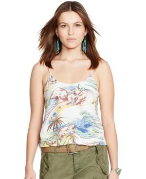 Polo Ralph Lauren Hawaiian-print Tank Top