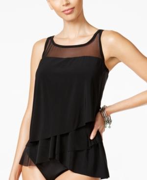 Miraclesuit Illusionists Mirage Tiered Tankini Top Women's Swimsuit