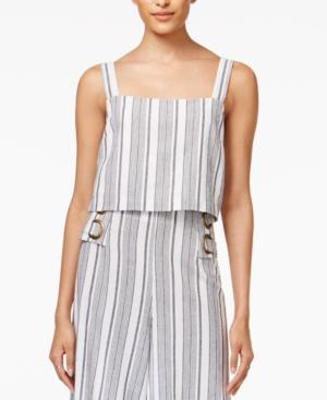 Minkpink Deckside Striped Crop Top