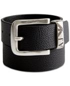 Armani Jeans Pebbled Leather Gift Boxed Belt