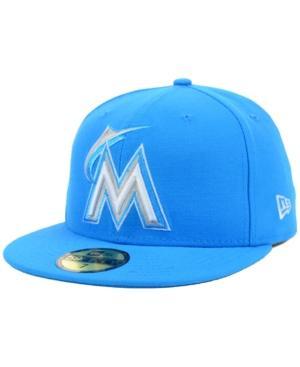 New Era Miami Marlins Mlb C-dub 59fifty Cap