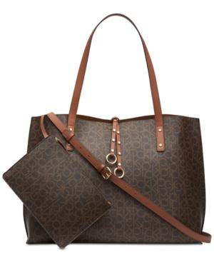 Calvin Klein Marlise Signature Tote