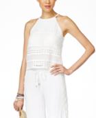 Inc International Concepts Crocheted Halter Top, Only At Macy's