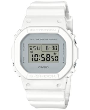 G-shock Men's Digital White Resin Strap Watch 43mm