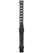 Fossil Men's Q Reveler Black Stainless Steel And Leather Watch Strap Ftj9022