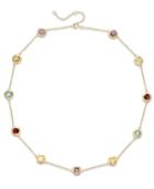 Victoria Townsend Multi-stone Collar Necklace In 18k Gold Over Sterling Silver (12 Ct. T.w.)