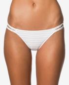 O'neill Bodega Double-strap Tonal-stripe Bikini Bottoms Women's Swimsuit