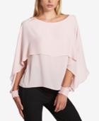 Dkny Ruffled Cape Top