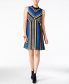 Bar Iii Sleeveless Striped Dress, Only At Macy's