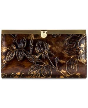 Patricia Nash Cauchy Metallic Embossed Leather Wallet, Created For Macy's