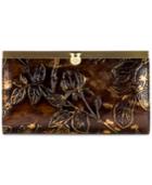 Patricia Nash Cauchy Metallic Embossed Leather Wallet, Created For Macy's