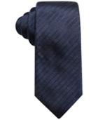 Alfani Men's Stripe Silk Slim Tie, Created For Macy's