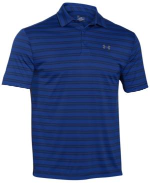 Under Armour Men's Tech Stripe Golf Polo