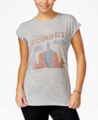 Ntd Juniors' Sunset Desert Graphic T-shirt