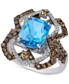 Le Vian Multi-stone (4-3/8 Ct. T.w.) And Diamond Accent Ring In 14k White Gold