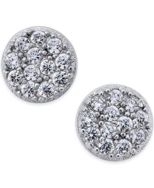 Studio Silver Cubic Zirconia Stud Earrings (2/5 Ct. T.w.) In Sterling Silver