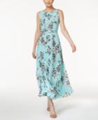 Jessica Howard Petite Floral-print Maxi Dress