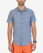 Nautica Men's Classic-fit Micro-gingham Shirt