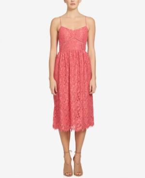 Cece Aurora Lace Midi A-line Dress