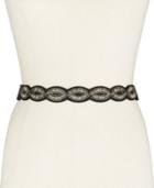 Inc International Concepts Oval Beaded Scallop Stretch Belt, Only At Macy's