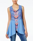 Self Esteem Juniors' Layered-look Lace Vest