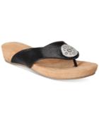Giani Bernini Rosahle Slip-on Wedge Sandals, Created For Macy's Women's Shoes