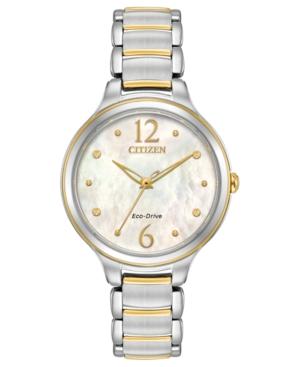 Citizen Eco-drive Women's Citizen L Two-tone Stainless Steel Bracelet Watch 32mm