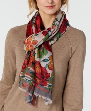 Echo Floral Cascade Scarf