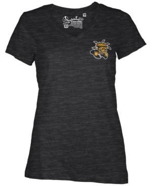 Royce Apparel Inc Women's Wichita State Shockers Logo T-shirt