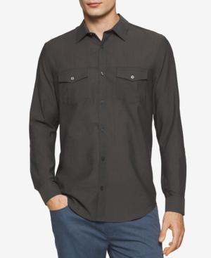 Calvin Klein Men's Dual Pocket Chambray Shirt