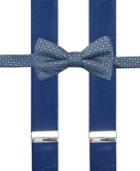 Alfani Spectrum Washington Neat Pre-tied Bow Tie And Suspender Set, Only At Macy's