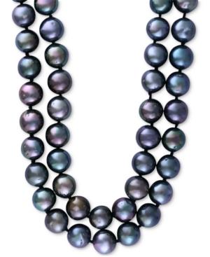 Effy Cultured Tahitian Pearl (10mm) 37 Inch Long Strand Necklace