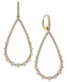 Danori Pave & Crystal Teardrop Drop Earrings, Created For Macy's
