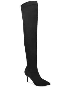 Inc International Concepts Zaliaa Pointed Toe Over-the-knee Boots, Created For Macy's Women's Shoes