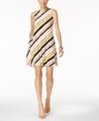 Nine West Striped A-line Dress