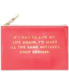 Kate Spade New York Same Mistakes Pencil Pouch