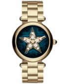 Marc Jacobs Women's Dotty Gold-tone Stainless Steel Bracelet Watch 34mm Mj3478