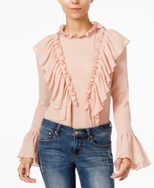 Endless Rose Ruffled Bell-sleeve Top