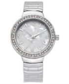 Charter Club Women's Silver-tone Bracelet Watch 32mm, Created For Macy's