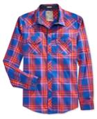 Guess Men's Douglas Plaid Long-sleeve Shirt