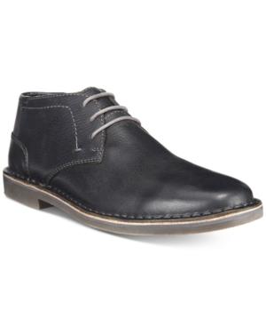 Kenneth Cole Reaction Men's Desert Sun Pebbled Leather Chukka Boots Men's Shoes