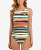 Swim Solutions Sport Corsica High-neck Tummy-control One-piece Swimsuit Women's Swimsuit
