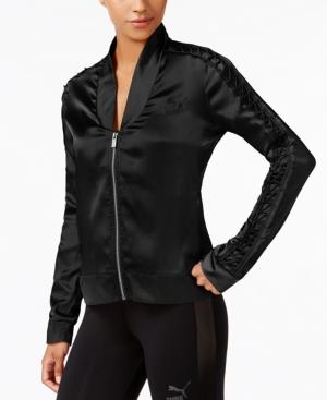 Puma Lux Satin Bomber Jacket