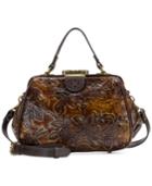 Patricia Nash Metallic Gracchi Small Frame Satchel, A Macy's Exclusive Style