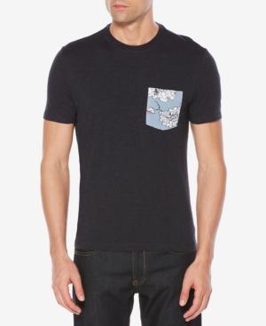 Original Penguin Men's Slim-fit Paint By Numbers Pocket T-shirt