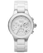Dkny Watch, Women's White Ceramic Bracelet Ny4912