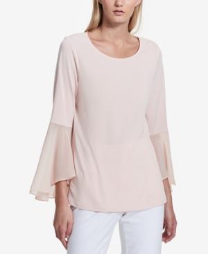 Calvin Klein Flare-sleeve Top